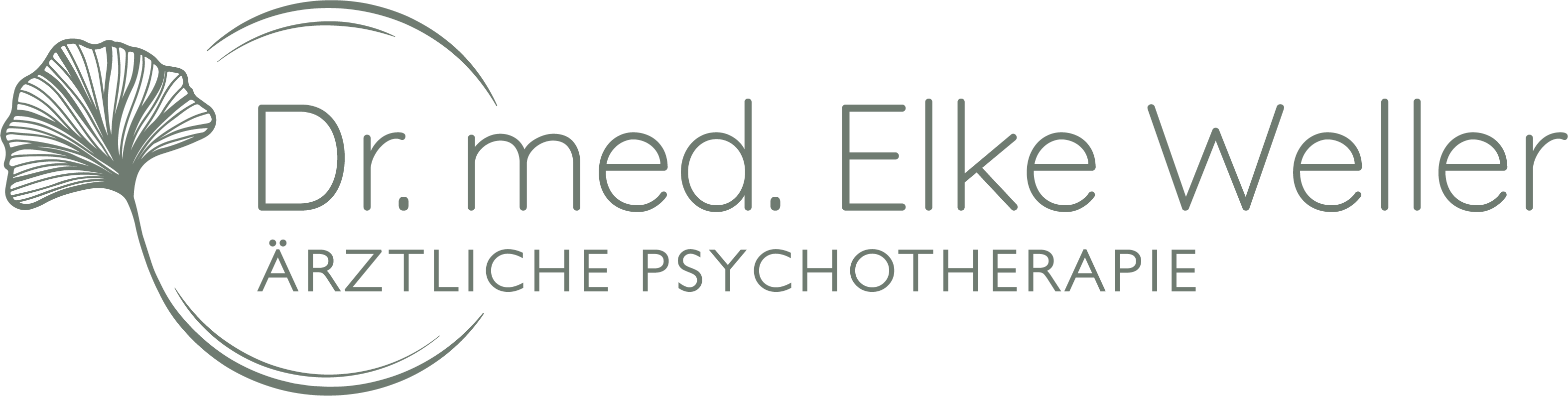 Dr. med. Elke Weller Ärztliche Psychotherapie Logo